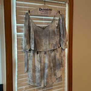 American eagle off the shoulder romper